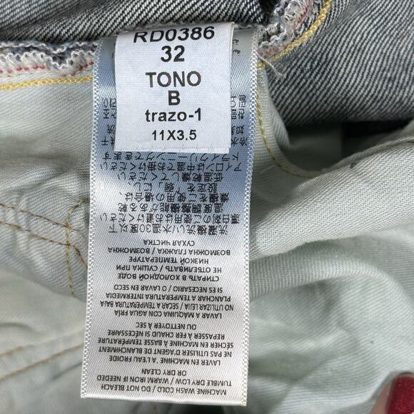 RE/DONE 90s Slim Fit Jeans - Men’s Size 32 - Dark Wash Denim - Picture 5 of 9